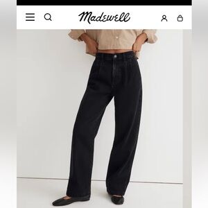 The Harlow Wide-Leg Jeans Madewell